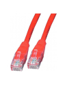 Intellinet patch cord RJ45, snagless, kat. 5e UTP, 1m czerwony - nr 25