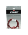 Intellinet patch cord RJ45, snagless, kat. 5e UTP, 5m czerwony - nr 10