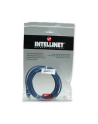 Intellinet patch cord RJ45, snagless, kat. 6 UTP, 1m niebieski - nr 16