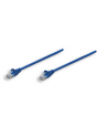 Intellinet patch cord RJ45, snagless, kat. 5e UTP, 1m niebieski - nr 1