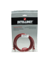 Intellinet patch cord RJ45, snagless, kat. 5e UTP, 5m czerwony - nr 32