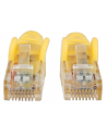 Intellinet patch cord RJ45, snagless, kat. 6 UTP, 2m żółty - nr 20