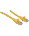 Intellinet Patch Cord RJ45, snagless, kat. 6 UTP, 5m, żółty - nr 23