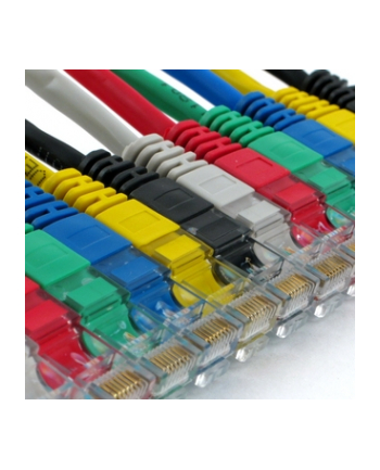 Netrack patchcord RJ45, osłonka zalewana, kat. 5e UTP, 15m czarny