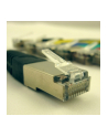 Netrack patchcord RJ45, osłonka zalewana, kat. 5e FTP, 2m czarny - nr 1