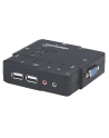 MANHATTAN Przełącznik KVM, 2-portowy, USB, Audio - nr 14