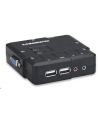 MANHATTAN Przełącznik KVM, 2-portowy, USB, Audio - nr 35