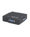 MANHATTAN Przełącznik KVM, 2-portowy, USB, Audio - nr 44