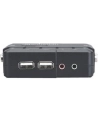 MANHATTAN Przełącznik KVM, 2-portowy, USB, Audio - nr 58