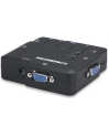 MANHATTAN Przełącznik KVM, 2-portowy, USB, Audio - nr 62