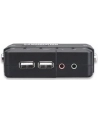MANHATTAN Przełącznik KVM, 2-portowy, USB, Audio - nr 64