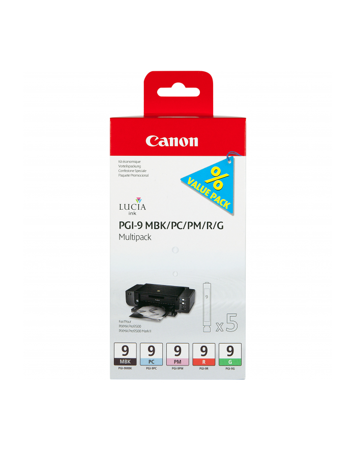 Głowica Canon PGI9 MBK/PC/PM/R/G MultiPack | Pixma Pro 9500 główny