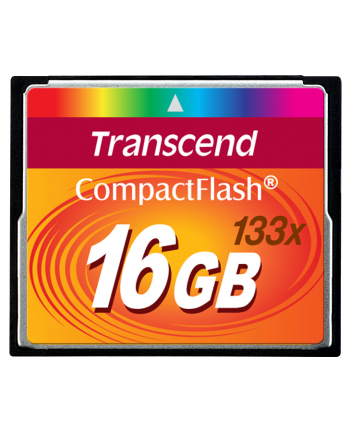 Transcend karta pamięci CompactFlash 16GB High Speed 133x