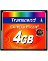 Transcend karta pamięci CompactFlash 4GB High Speed 133x - nr 19