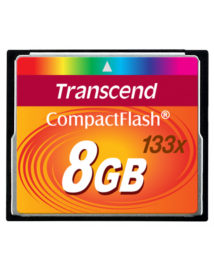 Transcend karta pamięci CompactFlash High Speed 133x 8GB główny