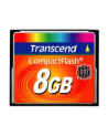 Transcend karta pamięci CompactFlash High Speed 133x 8GB - nr 24