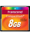 Transcend karta pamięci CompactFlash High Speed 133x 8GB - nr 33