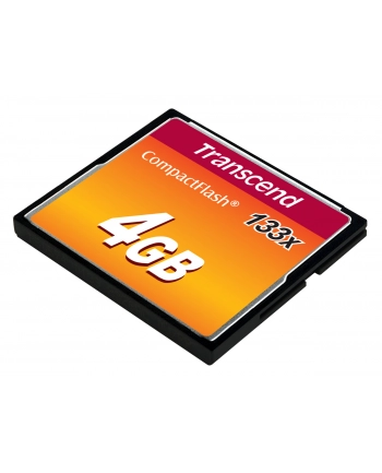 Transcend karta pamięci CompactFlash 4GB High Speed 133x