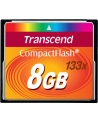 Transcend karta pamięci CompactFlash High Speed 133x 8GB - nr 24