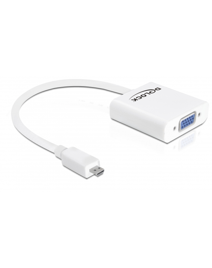 Adapter HDMI-D(Micro)(M)->VGA(F) główny