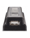 MANHATTAN  Hub USB 2.0 10 Portów + Zasilacz, Czarny - nr 19
