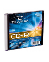 CD-R TITANUM SLIM CASE 1 52X 80 MIN - nr 1