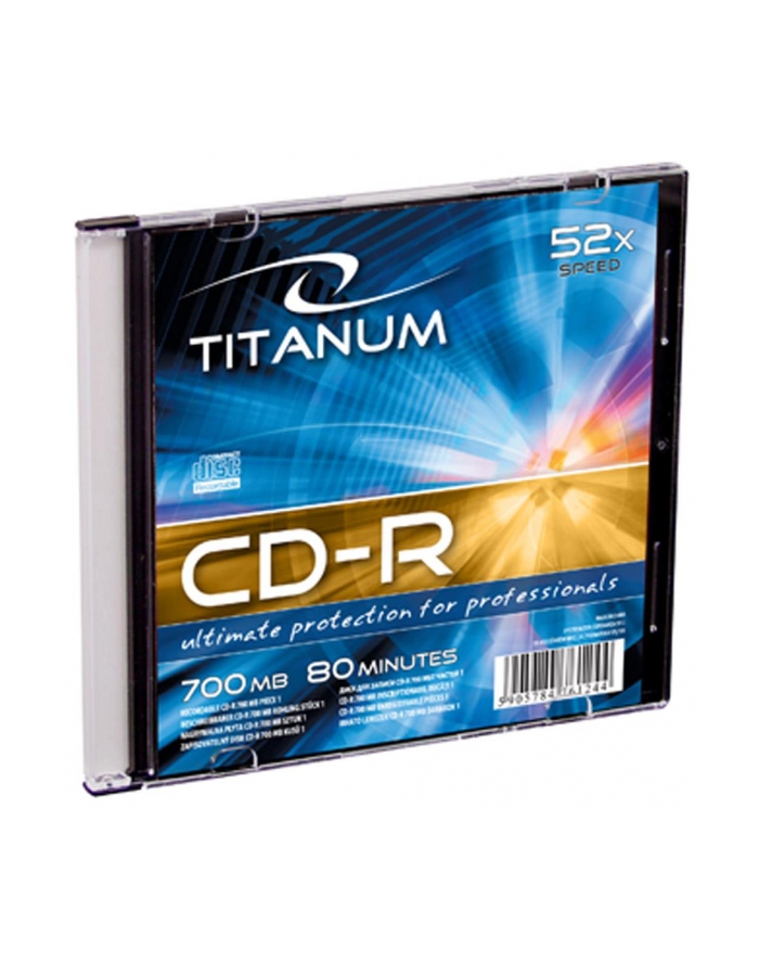 CD-R TITANUM SLIM CASE 1 52X 80 MIN główny