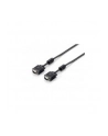 Equip kabel monitorowy HQ SVGA D-sub 15m/15m, ferryt, 5m, black - nr 17