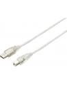 Equip AM-BM kabel USB 2.0, 1.8m, przeźroczysty, podwójny ekran - nr 16