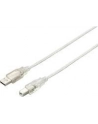 Equip AM-BM kabel USB 2.0, 1.8m, przeźroczysty, podwójny ekran - nr 8