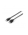 Equip AM-FM przedłużacz USB 2.0, 1.8m, czarny, podwójny ekran - nr 19