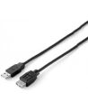 Equip AM-FM przedłużacz USB 2.0, 1.8m, czarny, podwójny ekran - nr 20