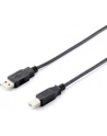 Equip AM-BM kabel USB 2.0, 1.8m, czarny, podwójny ekran - nr 20