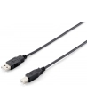 Equip AM-BM kabel USB 2.0, 3m, czarny, podwójny ekran - nr 8