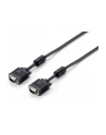 Equip kabel monitorowy HQ SVGA D-sub 15m/15m, ferryt, 5m, black - nr 19