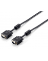 Equip kabel monitorowy HQ SVGA D-sub 15m/15m, ferryt, 5m, black - nr 8