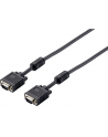 Equip kabel monitorowy HQ SVGA D-sub 15m/15m, ferryt, 10m, black - nr 11