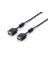 Equip kabel monitorowy HQ SVGA D-sub 15m/15m, ferryt, 15m, black - nr 2