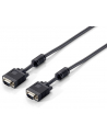 Equip kabel monitorowy HQ SVGA D-sub 15m/15m, ferryt, 1.8m - nr 22