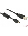 Delock kabel USB mini 2.0 4 pin mitsumi 1,5m - nr 10