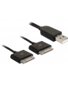 Delock kabel Apple X2 USB podwójny, 0,3m - nr 1