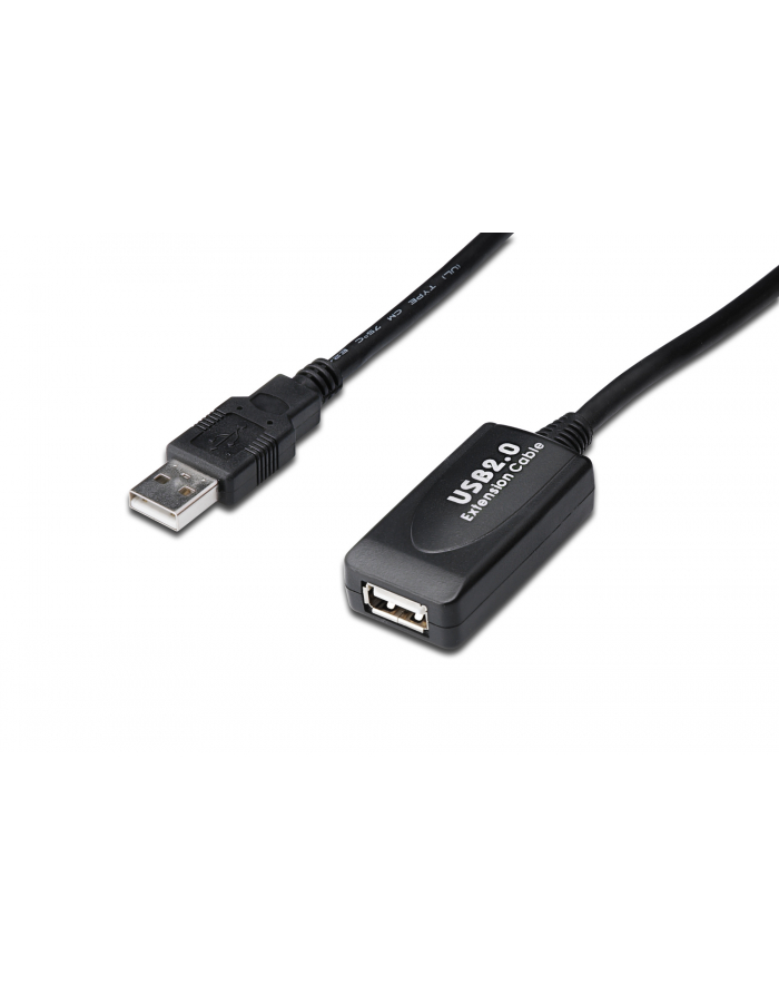 Kabel repeater USB 2.0 Digitus o długości 15m, 5 LGW główny