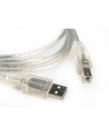 Equip AM-BM kabel USB 2.0, 3m, przeźroczysty, podwójny ekran - nr 3