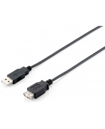 Equip AM-FM przedłużacz USB 2.0, 1.8m, czarny, podwójny ekran