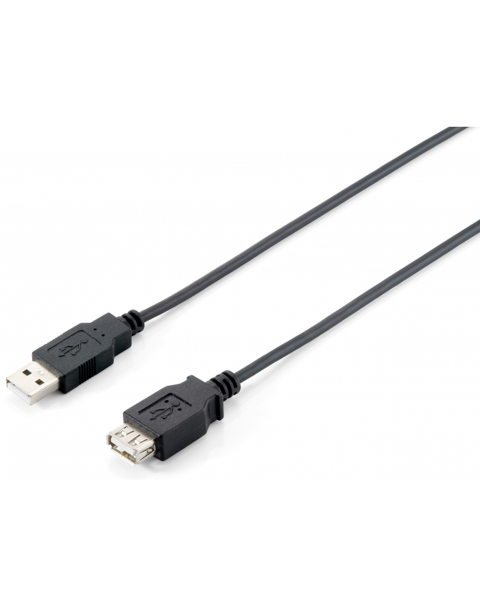 Equip AM-FM przedłużacz USB 2.0, 1.8m, czarny, podwójny ekran główny