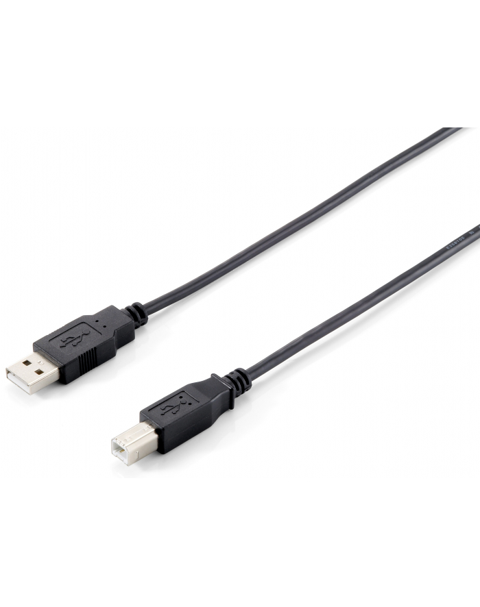 Equip AM-BM kabel USB 2.0, 1.8m, czarny, podwójny ekran główny