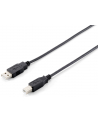 Equip AM-BM kabel USB 2.0, 3m, czarny, podwójny ekran - nr 9