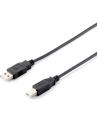 Equip AM-BM kabel USB 2.0, 3m, czarny, podwójny ekran - nr 21