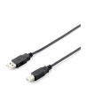 Equip AM-BM kabel USB 2.0, 3m, czarny, podwójny ekran - nr 2