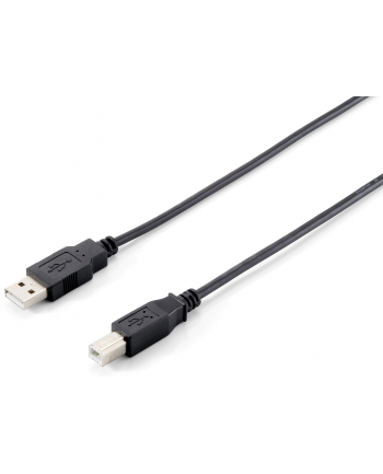 Equip AM-BM kabel USB 2.0, 5m, czarny, podwójny ekran